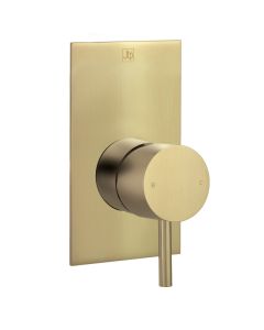 VOS Manual Shower Valve Brushed Brass