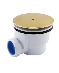 VOS Shower Waste Brushed Brass
