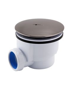 VOS Shower Waste Brushed Black