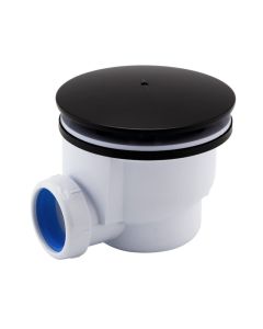 VOS Shower Waste Matt Black