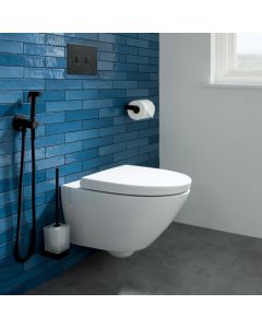 VOS Hot and Cold Douche Set Matt Black