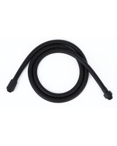 VOS 1.5m Metal Shower Hose Matt Black