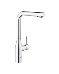 Essence Sink Mixer with Pull Out Spray Chrome