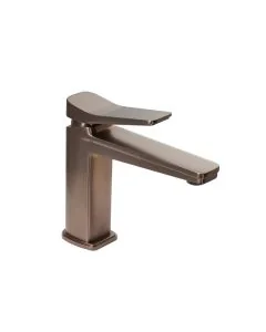 Hix Single Lever Basin Mixer Bronze