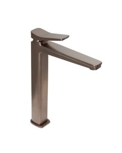 Hix Tall Basin Mixer Brass