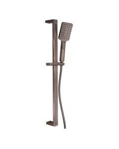 Hix Slide Rail Shower Kit Brushed Bronze