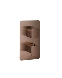 Hix Thermostatic 2 Way Shower Valve Brass