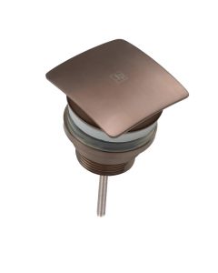 Hix Universal Basin Waste Brushed Brass