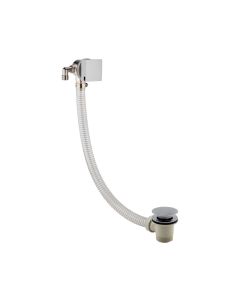 Hix Overflow Bath Filler Chrome