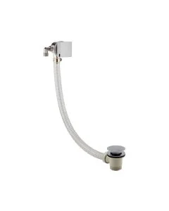Hix Overflow Bath Filler Chrome