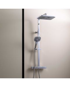 Hix Thermostatic Shower Valve Riser Kit Chrome