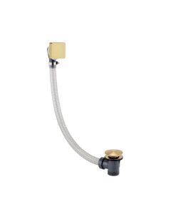 Hix Click Clack Bath Waste Brushed Brass