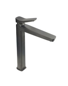 Hix Tall Basin Mixer Brushed Black