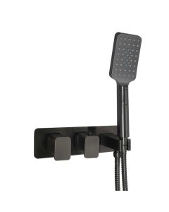 Hix 2 Way Shower Valve with Handset Brass