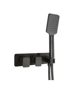 Hix 2 Way Shower Valve with Handset Brass