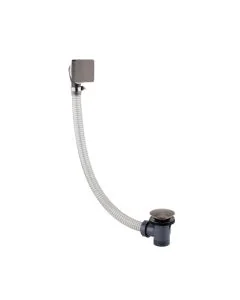 Hix Click Clack Bath Waste Brushed Black
