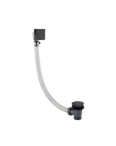 Hix Click Clack Bath Waste Matt Black