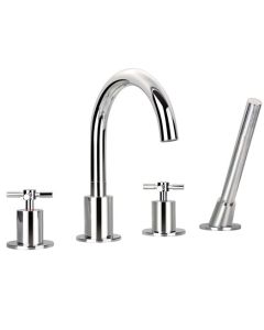 XL Four Hole Bath Shower Mixer