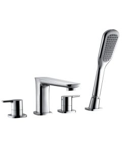 Urban Four Hole Bath Shower Mixer