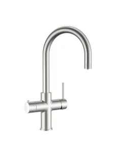 4in1 Round Neck Filtered Kettle Tap Brushed Nickel