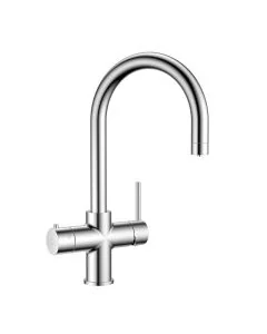 4in1 Round Neck Filtered Kettle Tap Chrome