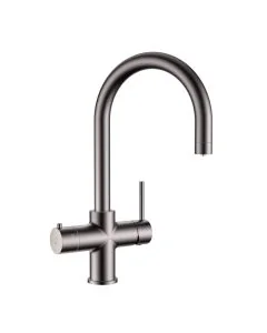 4in1 Round Neck Filtered Kettle Tap Gun Metal