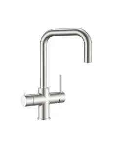 4in1 Square Neck Filtered Kettle Tap Brushed Nickel