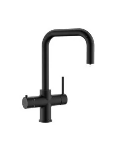 4in1 Square Neck Filtered Kettle Tap Matt Black
