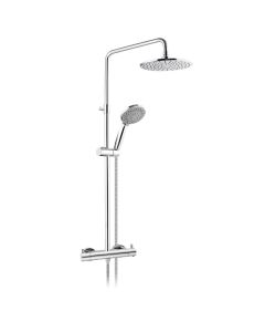 Florence 2 Way Bar Shower Valve Riser Kit Chrome