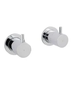 Florence Wall Valves Chrome