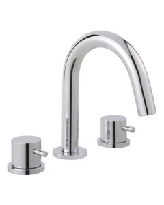 Florence 3-Hole Deck Basin Mixer Chrome