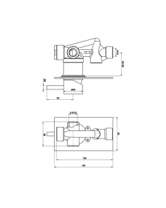 Florence Manual Shower Valve Chrome