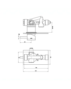 Florence Manual Shower Valve Chrome