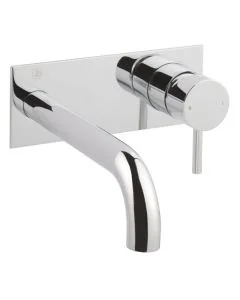 Florence Single Lever Wall Basin Mixer Chrome