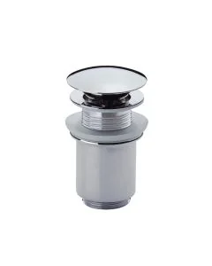 Grosvenor Unslotted Basin Waste Chrome