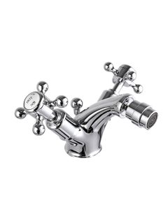 Grosvenor Cross Bidet Mixer Chrome