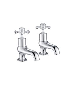 Grosvenor Cross Bath Taps Chrome
