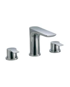 Amore 3-Hole Basin Mixer Chrome