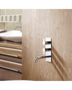 Amore 2-Way Thermostatic Shower with Spout Chrome