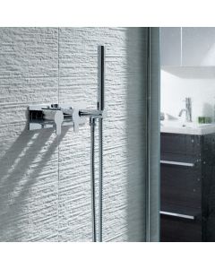 Amore 2-Way Thermostatic Shower with Handset Chrome