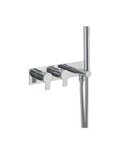 Amore 2-Way Thermostatic Shower with Handset Chrome