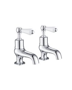 Grosvenor Lever Bath Taps Chrome