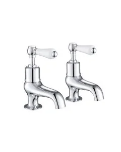 Grosvenor Lever Bath Taps Chrome