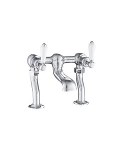 Grosvenor Lever Deck Bath Filler Chrome