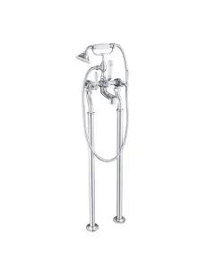 Grosvenor Lever Freestanding Bath Shower Mixer Chrome