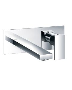 Athena Wall Mounted Basin Mixer Chrome
