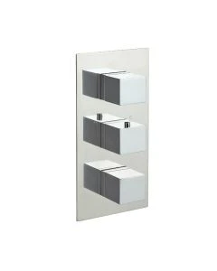 Athena 2-Way Vertical Thermostatic Shower Chrome