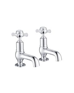 Grosvenor Pinch Cloakroom Basin Taps Chrome