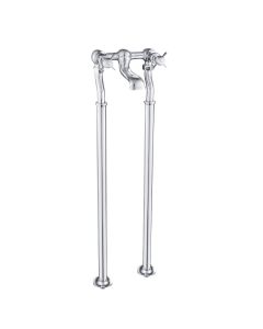 Grosvenor Pinch Freestanding Bath Filler Chrome