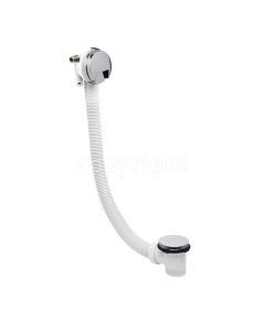 Slimline Bath Click Clack Waste With Filler